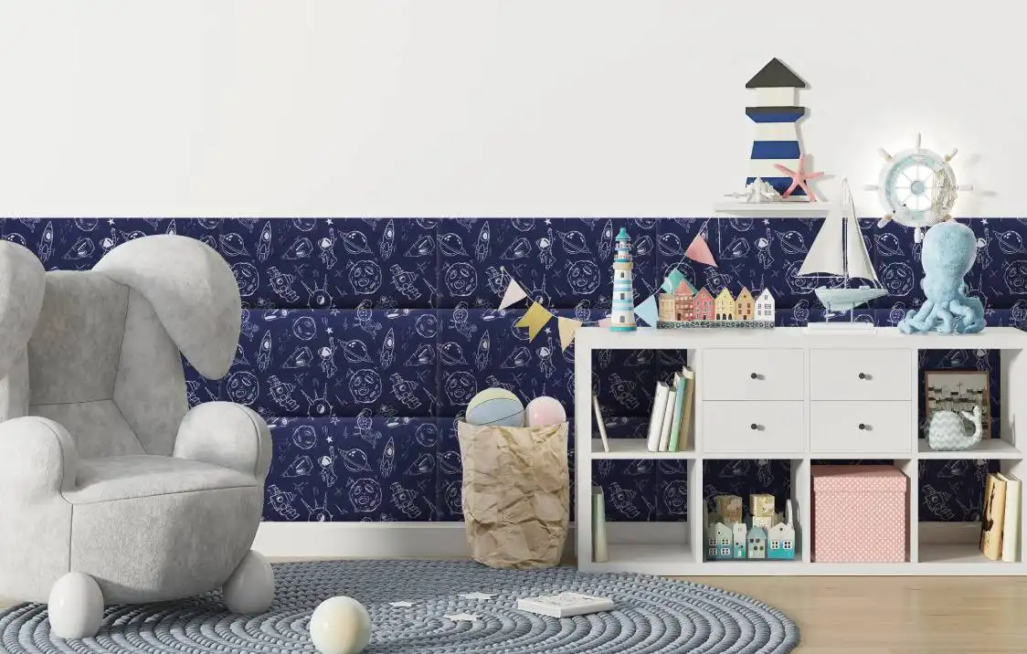 Panele tapicerowane w pokoju dziecka